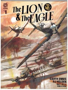 EL LEÓN Y EL ÁGUILA #1 - VARIANTE QUEMADURAS 1:10 - RÉPLICA - Imagen 1 de 1