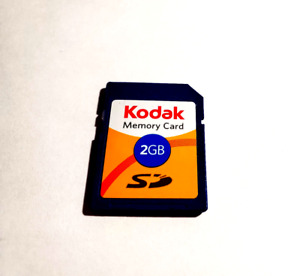 Kodak 2GB SD Genuine Camera Memory Card