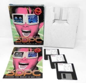 Forte 3DPC Screen Savers for Windows 2nd Edition • Vintage Software 1994 Big Box - Picture 1 of 12