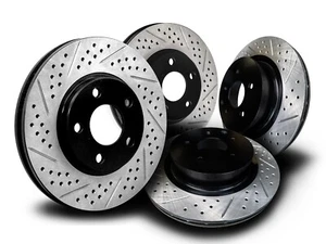 BSHYU023SD Veloster Non-Turbo (2012-2017) Brake Rotors Double Drill & Slotted - Bild 1 von 1
