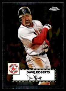 2021 Topps Chrome Platinum Anniversary Dave Roberts Boston Red Sox #660 - Picture 1 of 2