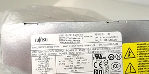 Zasilacz Fujitsu S26113-E613-V70-01 , CPB09-045D , ZASILACZ 16 PIN Power Supply 250 W - Zdjęcie 1 z 1