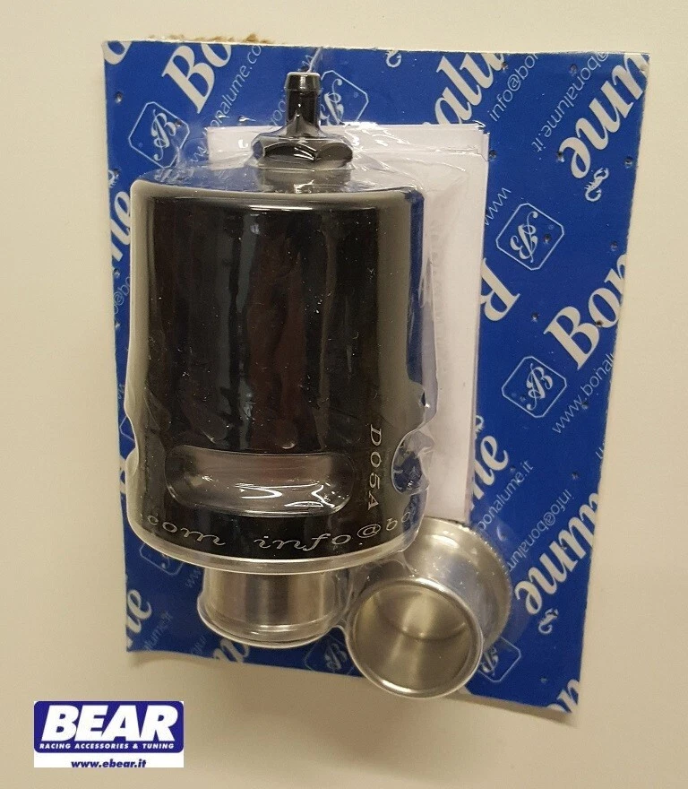 VALVOLA POP OFF BONALUME S1 RENAULT 5 GT TURBO (sfiato esterno) colore nero