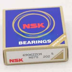 NUOVO 6906 ZZ NSK Cuscinetto a sfera radiale scanalato profondo 30x47x9 mm spedizione gratuita - Foto 1 di 4