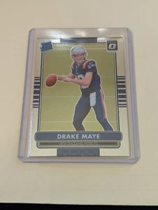2024 Panini Donruss Optic - 2014 Retro Series Drake Maye Silver#3 (RC) Patriots - Picture 1 of 2