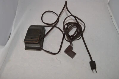 Винтажная Mercury Electric Singer Швейная Машина УПРАВЛЕНИЕ НОЖНЫМ ДВИГАТЕЛЕМ Металл 3 Штыря - Изображение 1 из 4