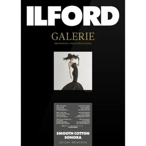 ILFORD GALERIE SMOOTH COTTON SONORA 320GSM A2 42CM X 59.4CM 25 SHEETS - Bild 1 von 1