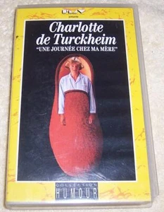 Charlotte de Turckheim "Une Journee Chez Ma Mere" VHS Video French SECAM - Imagen 1 de 2