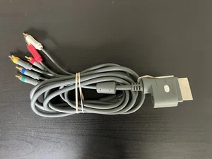 Geniune OEM Microsoft Xbox 360 cable A/V RCA Video cord HDTV component (Tested) - Picture 1 of 6
