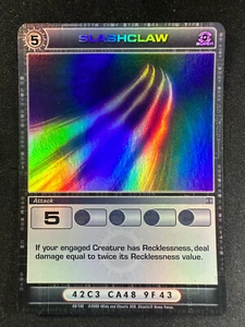Chaotic Slashclaw 60/100 SS 1. Auflage super seltener Angriff NM/LP - Bild 1 von 2