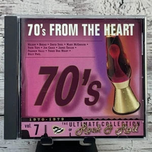 70s From The Heart Vol. 7 [1996 CD] Ultimate Collection Rock & Roll 1970-1979 - Picture 1 of 6