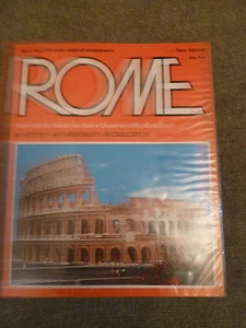 Vintage 1970s Guide To Rome +The Vatican 170 Original Photographs Guide Book - Picture 1 of 5