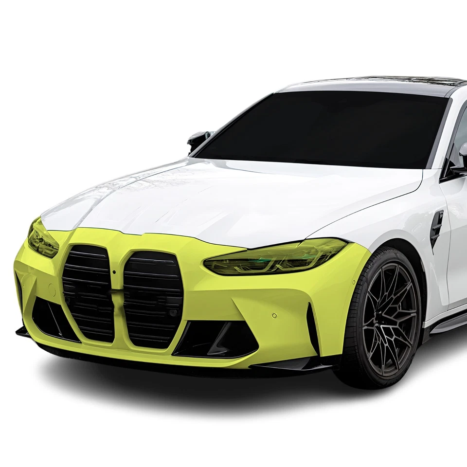 Kit de sujetador transparente de película de protección de pintura precortada PPF para BMW M4 2021+ Foto 1 de 4