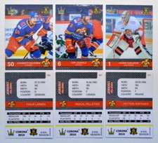 2016 CORONA KHL 8th Season Jokerit Helsinki (/30) Pick a Player Card
