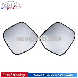 2PCS Left & Right Side Mirror Glass w/Heated for Toyota Land Cruiser 1996-2002 - Picture 1 of 12