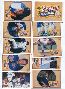 1991 UD Upper Deck Nolan Ryan Baseball Heroes COMPLETE SET #10-18 W/ Heroes Card - Picture 1 of 2