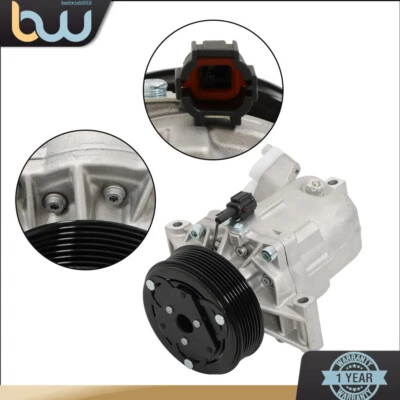 For Nissan Versa 2007-2008 2009 2010 Nissan Tiida 2007-2015 1.8L A/C Compressor - Image 1 of 4