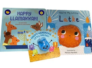 Jüdisches Kinderbuch Konvolut 3 Brettbücher Kinderbücher Chanukka Latke - Bild 1 von 4