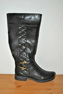 Botas LifeStride para mujer maravillosas pantorrilla ancha marrón oscuro - talla 5,5 Foto 1 de 4