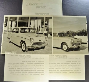 1958 Austin A55 Cambrian Sedan Press Release Photos Kit Excellent Original 58 - Picture 1 of 7