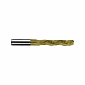 Accupro 5.5mm 150-Deg. Carbide Jobber Drill, TiN Finish, 3-Flute, 70694336 - Picture 1 of 1