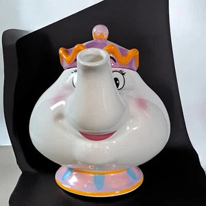 DEFEKT--siehe Beschreibung-Authentische Disney Mrs Potts Teekanne Die Schöne und das Biest - Bild 1 von 13
