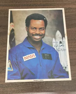 Ronald E. McNair Signed Photograph - Challenger Astronaut Autograph - Picture 1 of 8