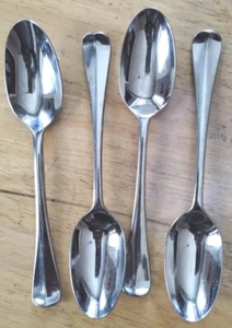 4 Williamsburg Besteck Suppenlöffel, 1 Reed & Barton, 3 Lenox, alle sind identisch - Bild 1 von 3