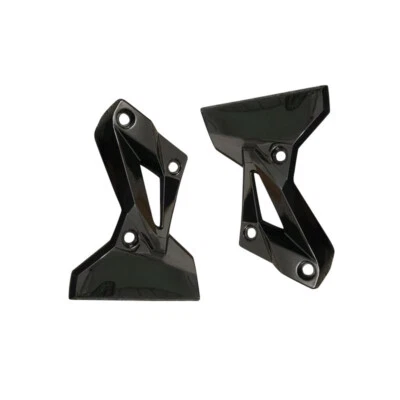 For KAWASAKI Z400 Z 400 19-2021 Glossy Black Side Frame Radiator Guard Fairing - Image 1 of 4