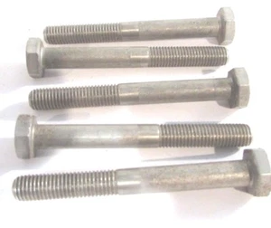 5 PACK--1/4-28 X 2-1/4" STAINLESS STEEL HEX HEAD CAP SCREW-- - Picture 1 of 6