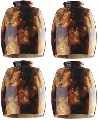 Westinghouse 81311 Fire Pit Glass Ceiling Fan Light Shades - Pack of 4 - Image 1 of 3