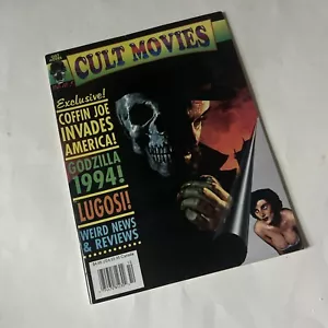VTG 1994 Cult Movies Mag #10-Coffin Joe-Godzilla-Lugosi-Ultraman-Living Dead - Foto 1 di 14