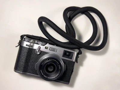 Fujifilm X100F 24.3MP Digital Point and Shoot Camera - Silver - Image 1 of 4