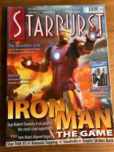 STARBURST #362 May 2008 IRON MAN Doctor Who DAVID TENNANT Simon Pegg TIM ROTH - Picture 1 of 10