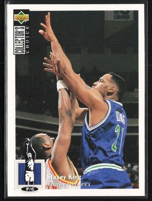 1994-95 UD Collector's Choice Stacey King Minnesota Timberwolves #28 - Image 1 of 2