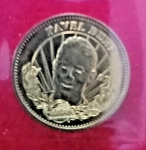 1996 97 Pinnacle  Mint Hockey  PAVEL BURE  Coin  Item 3    Mint - Picture 1 of 2