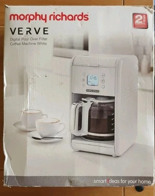 Morphy Richards Verve Pour Over Filter Coffee Machine - White (S5) - Image 1 of 4