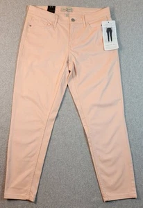 Calvin Klein Jeans Women's Size 10 Chintz Rose Pink Ankle Skinny Jeans Stretch - Picture 1 of 17