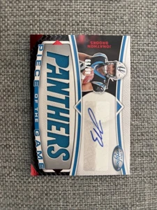 2024 Panini Certified „Piece Of The Game“ Jonathon Brooks RC #POTGS-JB, #d 66/99 - Bild 1 von 4