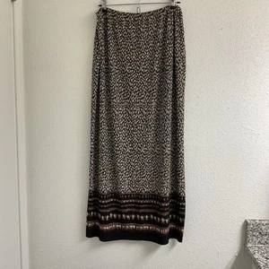 Vintage PLEAT PLEAT BY RAFAEL Multi Accordion Pleated Pull On Midi - Picture 1 of 4