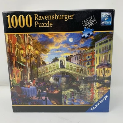 Ravensburger Puzzle No 80 653 Sunset Over Rialto  1000 Piece Premium Sealed - Image 1 of 4