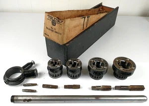 Enhebradora de trinquete Toledo 35806 Nº 11 Tap & Die Vintage USA 1/2, 3/4, 1, 1 1/4" - Imagen 1 de 10