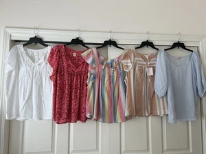 Lot Women’s Spring Tops NWT! LC Lauren Conrad, Gap Etc XL-XXL Rtl$200+ - Picture 1 of 20