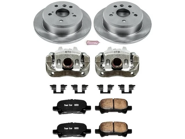Kit de pastillas de freno trasero y rotor para Toyota Solara 2004-2008 2005 2006 2007 KP246DH Foto 1 de 1