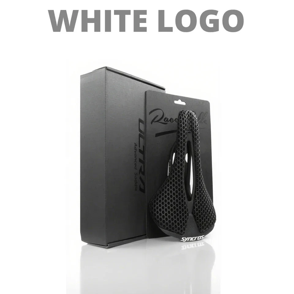 Sillín de carbono ultraligero impreso en 3D 248 * 137 mm MTB carretera grava bicicleta asiento piezas  Foto 1 de 4