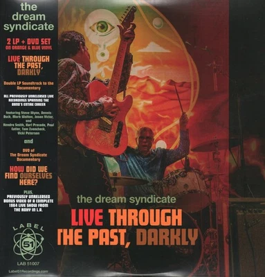Dream Syndicate Live Through the Past, Darkly double LP vinyl Europe Label 51 - Image 1 of 2