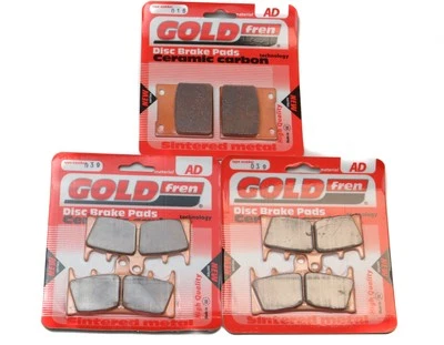 Pastillas de freno delanteras y traseras para Suzuki GSXR 1100 WP/WR/WS/WT (GU75A) 1993-1996 Foto 1 de 3