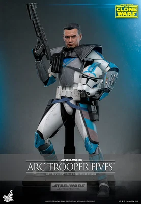 Hot Toys TMS132 Star Wars Clone Wars Arc Trooper Fives масштаб 1/6 фигурка США новая - Изображение 1 из 4