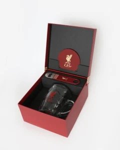 Liverpool FC Glass Tankard, Coaster & Bottle Opener Set Gift Boxed Brand New - Picture 1 of 3