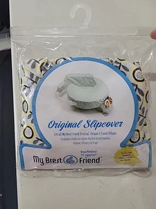 New:My Brest Friend Original Nursing Pillow Slipcover Sleeve Floral Grey Support - Picture 1 of 6